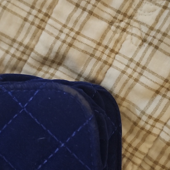 Blue velvet purse - Picture 5 of 5